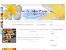 Tablet Screenshot of monilemapassion.com